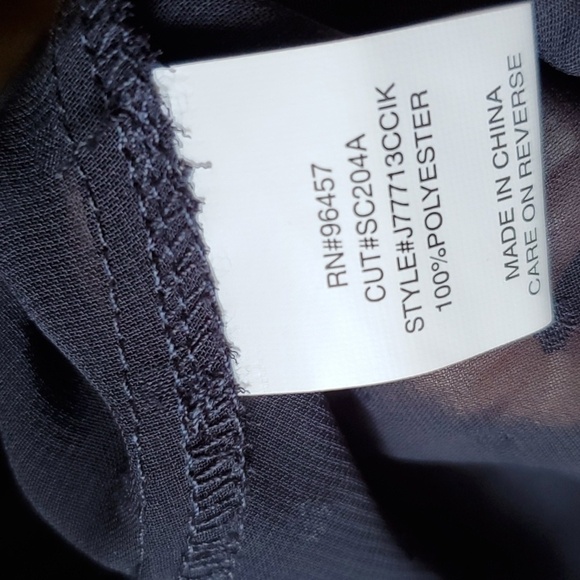 Thread & Clover black polka dot sheer cover up. Size Small NWT - Picture 12 of 12